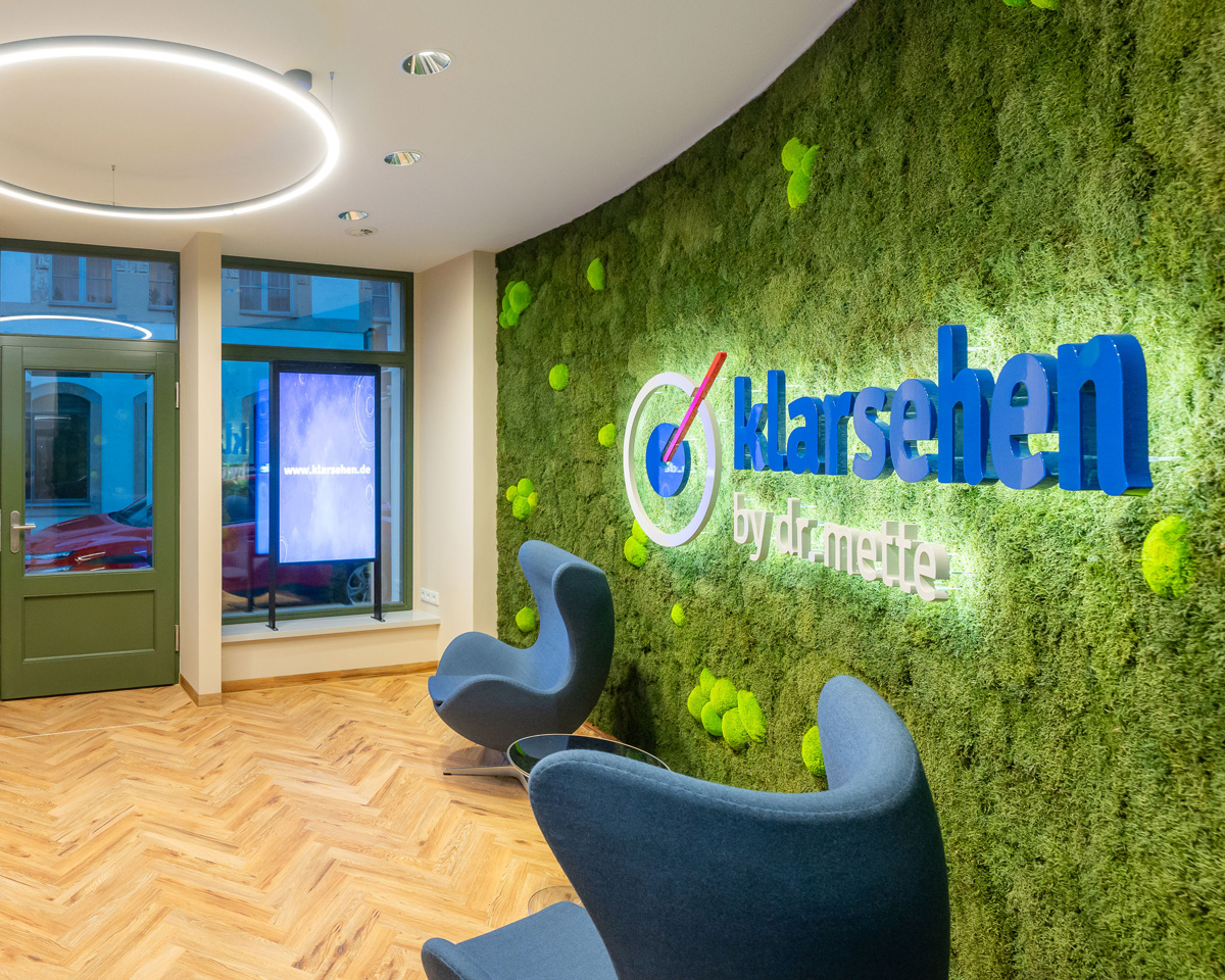 Klarsehen Praxis Eingang